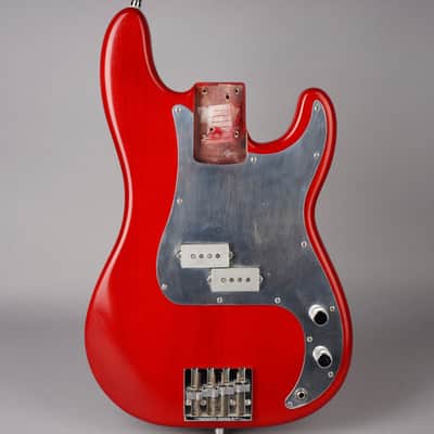 Fender USA Highway One Precision Bass Body - Loaded - 2004 - Transparent Red
