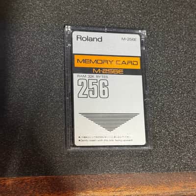 Roland M-256D Memory Card