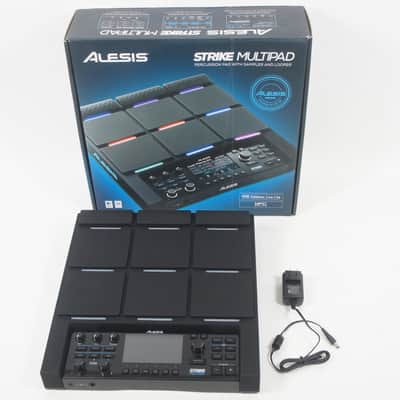 Alesis Strike Multipad Sampler Electric Drum Percussion Sample Pad w/ 100-240V PSU