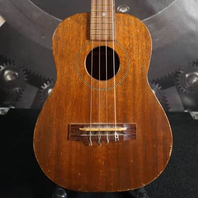 Vintage Luxor Baritone Ukulele – All Solid Mahogany - USA 1960s