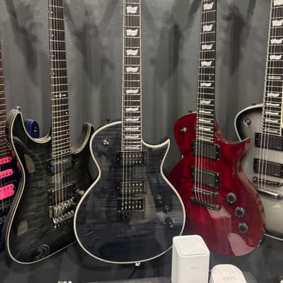 ESP LTD EC-1000 Deluxe Evertune FM 2015 - Present - See Thru Black