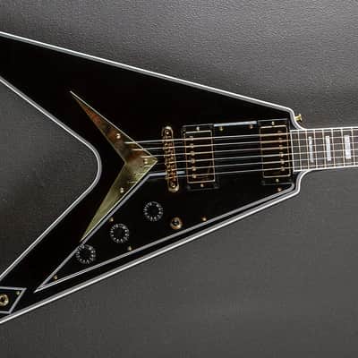 Gibson Custom Shop Flying V Custom w/Ebony Fingerboard Gloss - Ebony