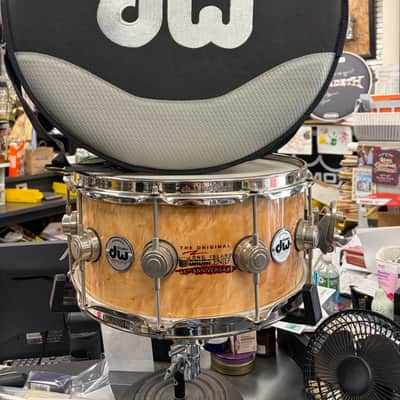DW LIDC "Exotic" 61/2x14 Collectors 45th Anniversary snare drum 2021 - Exotic Birds Eye maple