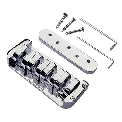 Babicz Full Contact Hardware FCH4 Rickenbacker Bass Bridge - Nickel