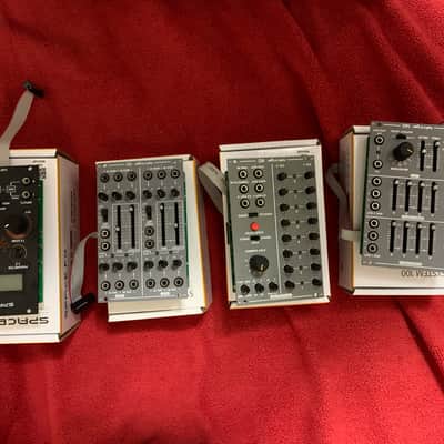 Behringer Eurorack Bundle – 182 Sequencer, Space FX, 121 VCF, 140 Env/LFO, 994 – Excellent w/ Boxes