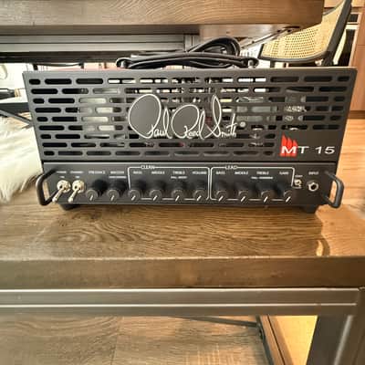 PRS MT 15 V2 Mark Tremonti Signature 2-Channel 15-Watt Guitar Amp Head 2025 - Present - Black