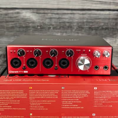 Focusrite Clarett 4Pre USB Audio Interface