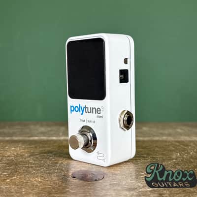 TC Electronic Polytune 3 Mini Polyphonic Tuning Pedal 2019 - Present - White