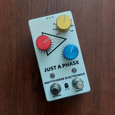 Mattoverse Electronics Just a Phase - Tap Tempo Phase Shifter Effect Pedal