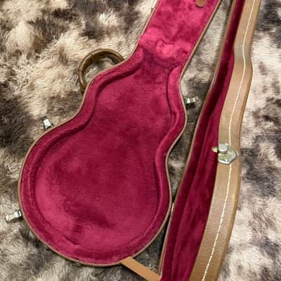 ‘90s Gibson Les Paul Vintage Hard Case - Brown / Pink