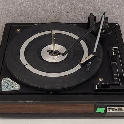 Vintage BSR 4800 McDonald Record Changer Turntable For Repair