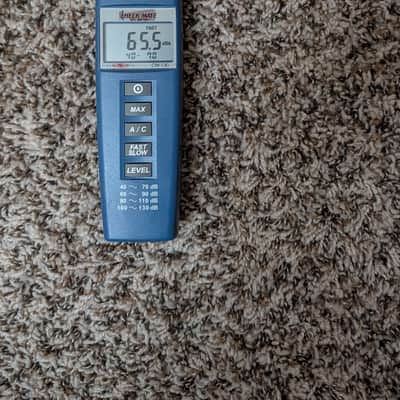 Galaxy Audio CM-130 Check Mate Battery-Powered SPL Meter 2010s - Blue