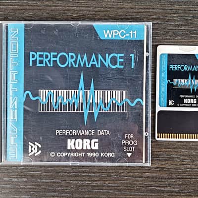 Korg Korg Wavestation WPC-11 Performance 1 Data Card