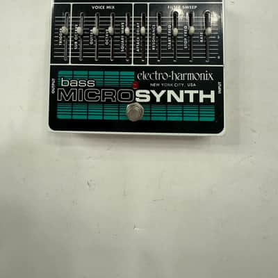 Electro Harmonix Bass Micro Synth Synthesizer Microsynth EHX Guitar Effect Pedal