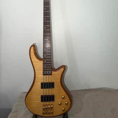 Schecter Stiletto Custom-4 Active 4-String Bass 2010s - Natural Satin