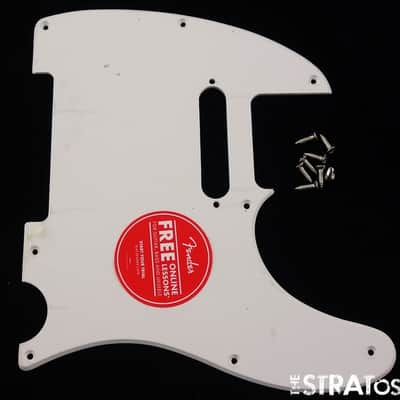 Fender Squier Sonic Series Tele PICKGUARD Telecaster White