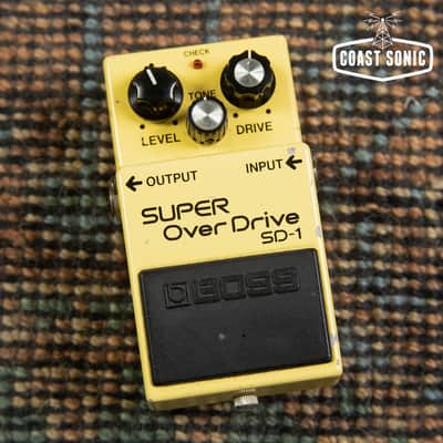 1982 Boss SD-1 Super OverDrive (Black Label)