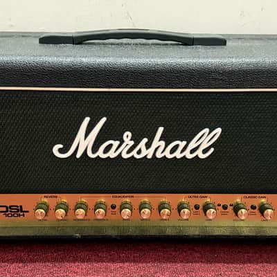 Marshall DSL100H 2-Channel 100-Watt Guitar Amp Head 2012 - 2017 - Black