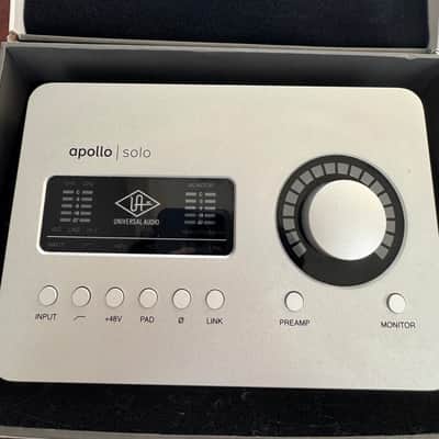 Universal Audio Apollo Solo Heritage Edition USB 3.0 Audio Interface 2020 - Present - Silver