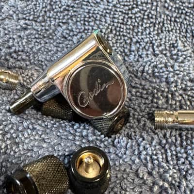 Godin 3x3 Locking Tuners - Chrome - Partial Set / Replacement Parts For: SA LGX LGXT LGXSA LGXTSA Solidac