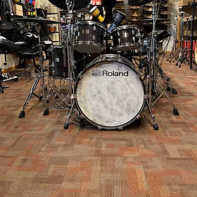 Roland VAD706 Acoustic Design Series Electronic V-Drum Kit 2021 - Present - Gloss Ebony