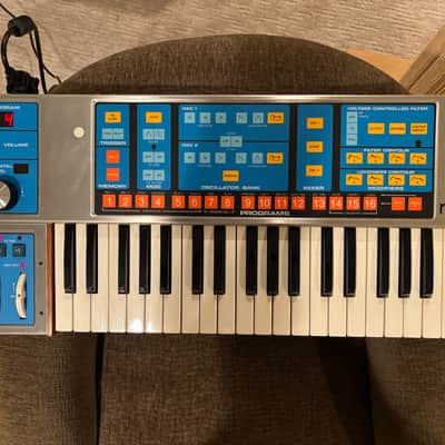 Moog Source Monophonic Analog Synthesizer with Patch Memory 1981 - 1985 - Blue