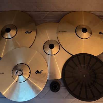 DW DWe drums cymbals full pack