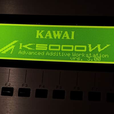 New green display for Kawai K5000S / K5000W / K5000R