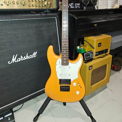 2022 Godin Session R-HT Pro Retro Orange w/ Hot Gold Lace/SD59! 6 lbs, 10 ozs!