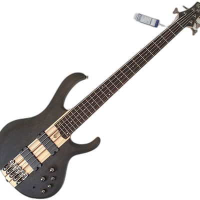 Ibanez BTB605 5 String Bass Transparent Gray Flat B-Stock