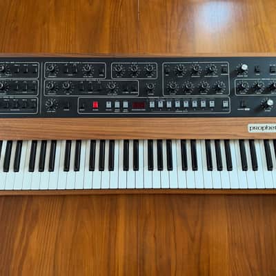 Sequential Prophet-10 61-Key 10-Voice Polyphonic Synthesizer 2020 - Present - Black with Wood Sides