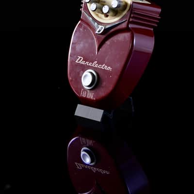 Danelectro Fab Tone Distortion Effects Pedal - Red