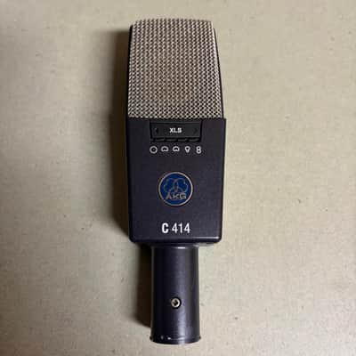 AKG C414 XLS Large Diaphragm Multipattern Condenser Microphone 2010s - Black