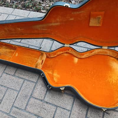 60's Gibson ES-335 Lifton Hardshell Guitar Case - 345, 355, 12 String, Epiphone - Pebble
