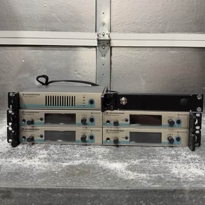 Sennheiser Sennheiser ew 300 IEM G3 4-Channel Monitor Rig w/ AC 3, Paddle Antenna, and (8) EK 300 Bodypacks - Used