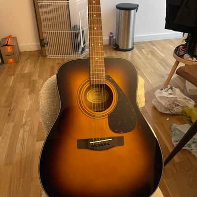 Yamaha F335-TBS Dreadnought Acoustic Guitar 2010s - Tobacco Brown Sunburst