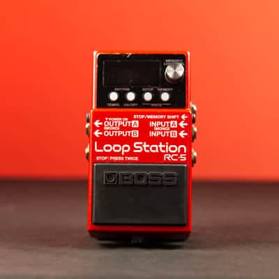 Boss RC-5 Loop Station 2020 - Present - Red
