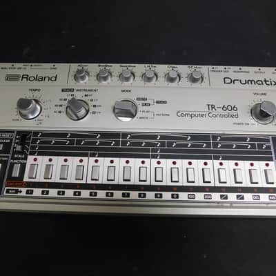 Roland TR-606 Drumatix 1980s - Silver
