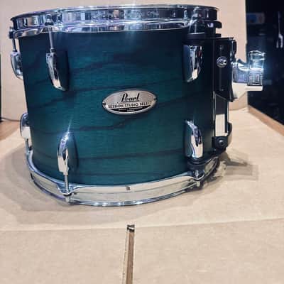 Pearl Session Studio Select 13x9 Rack Tom β Emerald Teal Burst #851 β Display Model / Never Owned