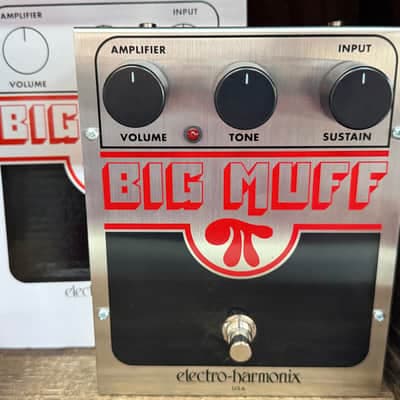 Electro-Harmonix Big Muff Pi With Box 2000 - Present - Silver / Black / Red