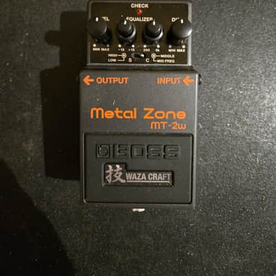 Boss MT-2W Metal Zone Waza Craft 2018 - Present - Black