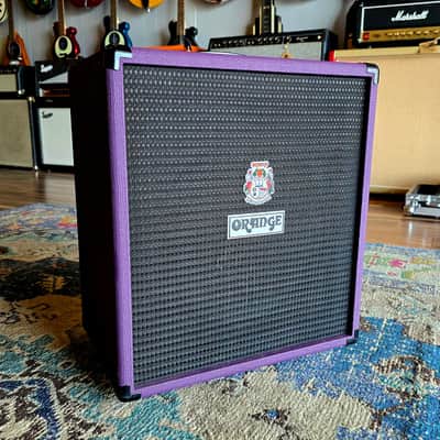 Used Orange Crush 50 Limited Edition Glenn Hughes Purple Bass Amp