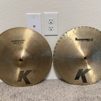 Zildjian 14" K Series Mastersound Hi- Hat Cymbals (Pair)