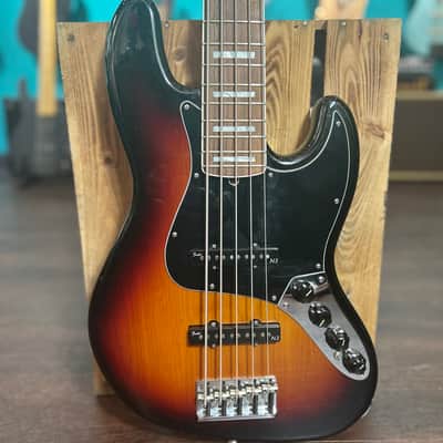 Fender Jazz bass American Deluxe V 2004 - Sunburst
