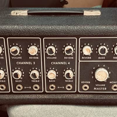 Vintage 1970s Peavey Standard PA Mixer-Amp Series 260 Head - 130W Solid State (Great for Guitar / Bass / Doom)