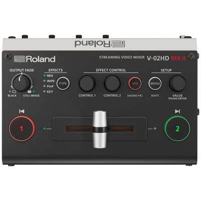 Roland V-02HDMK2 Streaming Video Mixer OPEN BOX DEMO (All Sales Final)