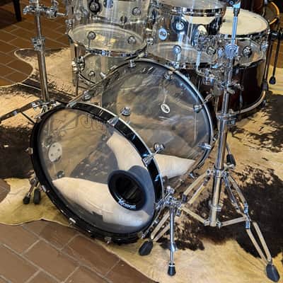 DW Design Series Acrylic Clear 5pc Shell Pack - Clear
