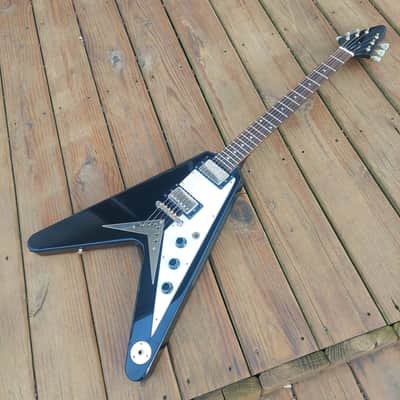 2002 Epiphone 1958 Reissue Korina Flying V with Original Hardshell Case