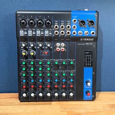 Yamaha MG10 10-Channel Analog Mixer - Black