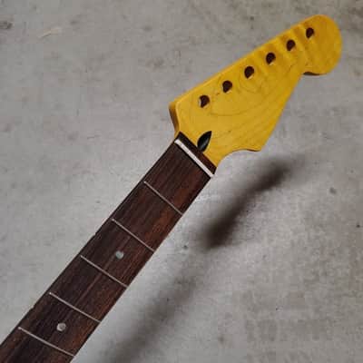 Tinted Flame Maple Strat Neck fits fender Stratocaster body 22 frets